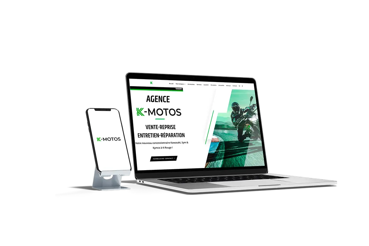 Développement d'un microsite pour K-Motos